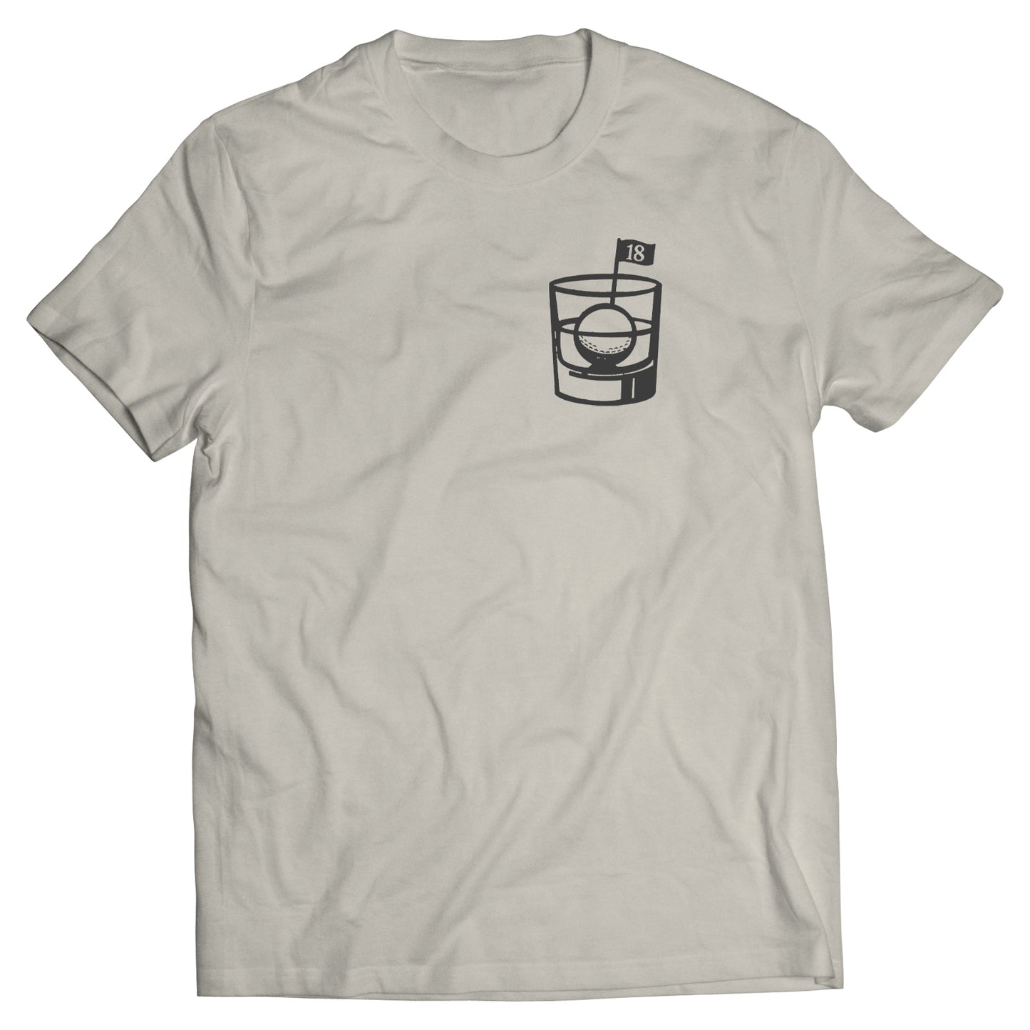Eighteen Golf Glass Off White T-Shirt