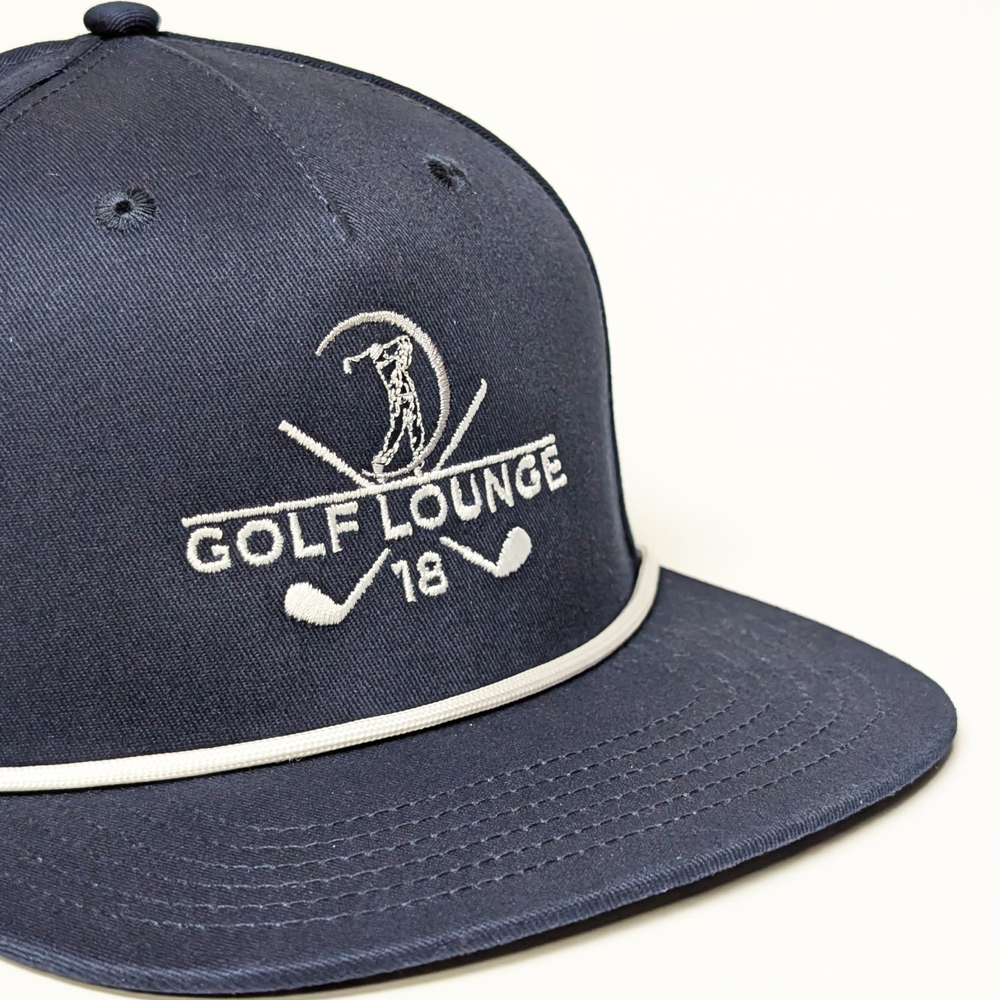 Golf Lounge 18 Navy Rope Hat
