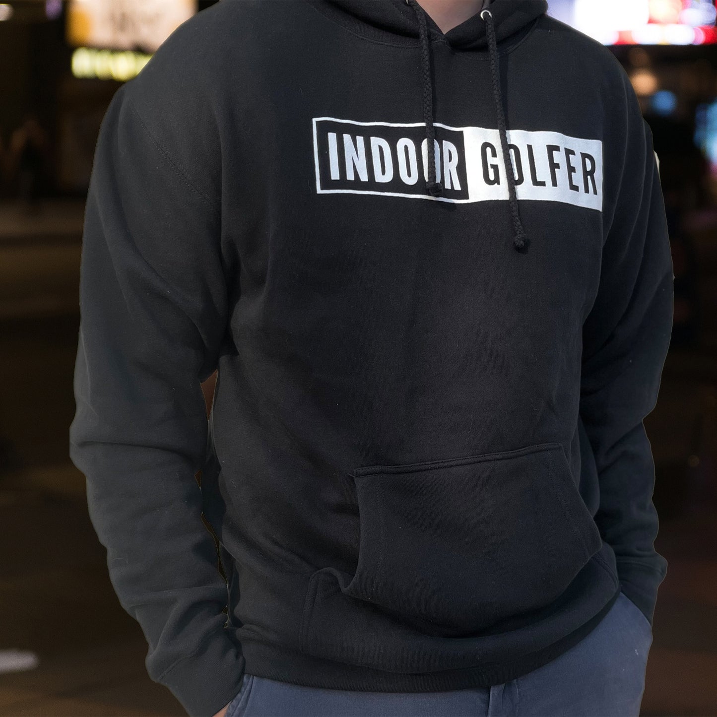 Indoor Golfer Hoodie